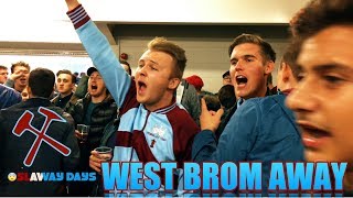 West Ham fans at West Brom, away day 2017