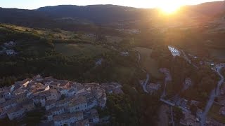 Umbria (Norcia) a unique view from the sky before/after earthquake 2016! - DJI Phantom 3 HD