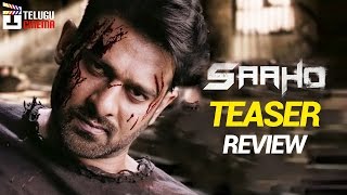 Prabhas Saaho Movie Teaser Review | Prabhas | Sujeeth | UV Creations | Telugu Cinema