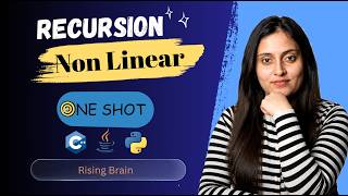 Master Non-Linear Recursion in DSA 🔥 from brute force to advanced | Java | Python | C++