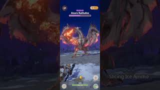 MHN 9* Azure Rathalos Urgent clear