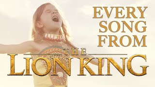 EVERY SONG FROM DISNEY'S THE LION KING! - 6-YEAR-OLD CLAIRE AND THE CROSBY FAMIL