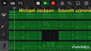 Michael Jackson - Smooth criminal caver in GarageBand