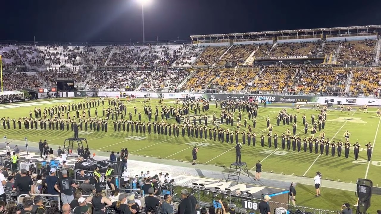 UCF Marching Knights Halftime 9/1/22 - YouTube