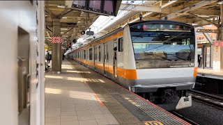 【フルならず…】国立駅1番線　ホリディV1  発車メロディー