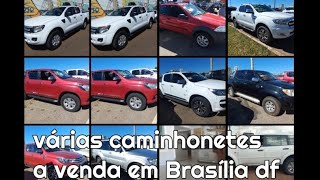 várias caminhonetes a venda em Brasília feirão df  (barato viu )