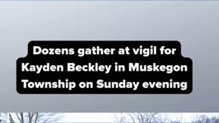 Vigil held for teen killed in Muskegon Township crash