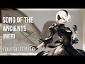 Viola Sheet Music: How to play Song of the Ancients (NieR) by Keiichi Okabe