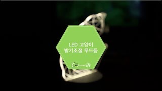 [조명아울렛 눈팅]LED 고양이 밝기조절 무드등