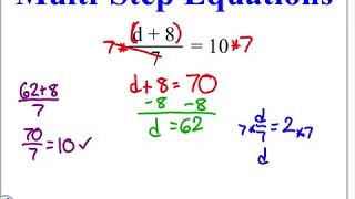 Algebra 2-3: Solving Multi-Step Equations