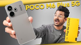 POCO M6 Plus Unboxing in ಕನ್ನಡ⚡ Snapdragon 4 Gen 2 AE starting @11,999* | POCO Buds X1 @1,699* |