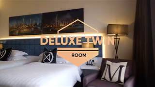 M Roof Deluxe Twin Room Tour