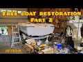 Free Boat Transom Replacement  1979 Steury Boat Restoration Part 2