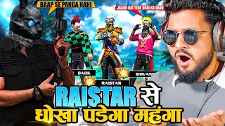 RAISTAR VS 3 V BADGE LIVE STREAMER 💀 आजा Raistar or Ansh Bond 1 Vs 6 में!! 😤