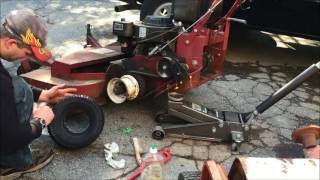 Giant Mow Fix Up Part 2  New Tire