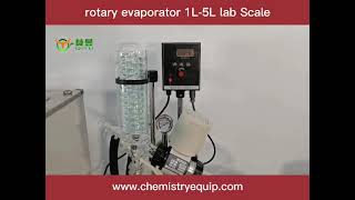 rotary evaporator for extraction lab scale