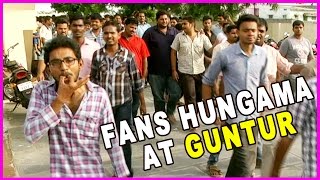Bahubali Fans Hungama at Guntur-  Bahubali Review / Public Response / Public Talk - Prabhas