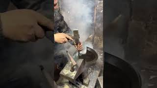 #Blacksmithing Skills#Knives#Bone Chopping Knife#shortsfeed #shortvideo #shorts #trending