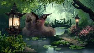 Enchanted Dragon Forest | Ai Art | Sound Therapy | Relaxing Sounds