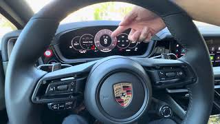 How to Setup and Use the Digital Instrument Cluster in a MY24 Porsche Cayenne