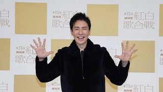 【紅白リハ】郷ひろみは「２億４千万の瞳　放送100年　GO！GO！SP」を披露