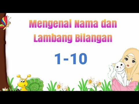 Tematik Kelas 1 "Mengenal Nama Dan Lambang Bilangan 1-10" - YouTube