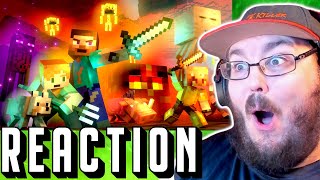 NETHER WAR - Alex and Steve Life (Minecraft Animation) REACTION!!!