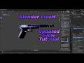 (Blender Updated Tutorial) How to Make Guns Glow for FiveM GTA5 RP