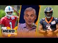 Russell Wilson, Tua highlight Colin's top eight QBs under the most pressure | NFL | THE HERD