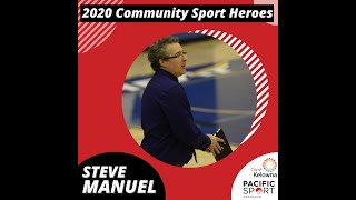 2020 Community Sport Hero - Steve Manuel