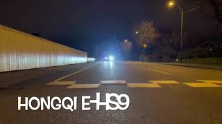 HONGQI E-HS9 IN THE DARK (OKT2021)