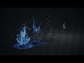 언리얼 엔진 물 속성 스킬 이펙트 unreal engine water skill vfx