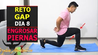 Reto GAP día 8/ PIERNAS DURAS, GRANDES Y BONITAS/ Gluteos caidos y flacidos/ sixpack Adryán Medellín