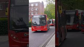 YX58HVC - 37551 Seen Working London Bus Route 236 Towards Hackney Wick #londonbuses #shorts #tfl