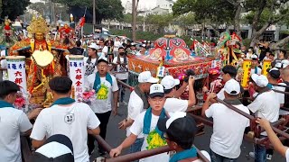 【三帥同行場面浩大】高雄市大港埔北極京玄天上帝往左營蓮池潭墘進香恭請水火回駕遶境