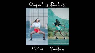 Keshavi Sona Reels Laila Me Laila Original vs duplicate #youtubeshorts #dance #shorts #trending