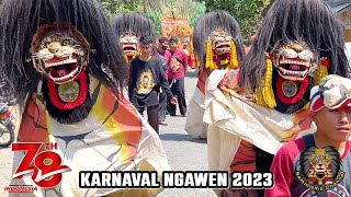 Seruu !! BARONGAN BLORA dan REOG PONOROGO EMPU SUPO Karnaval Ngawen 2023