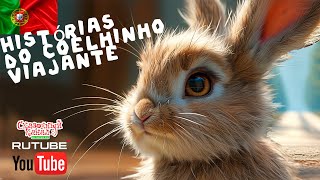 Histórias do coelhinho viajante. Fonte mágica. Истории про зайчика путешественника. Португальский.