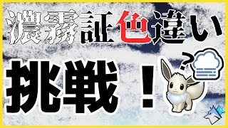 【ポケモンSV　碧の仮面】149　　濃霧色イーブイに挑戦！