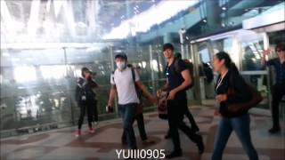 fancam 141226 Royal Pirates arrived at Suvarnbhumi airport