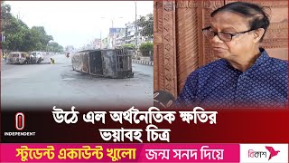 স হিং স তা য় আর্থিক ক্ষতির পরিমাণ জানাল পিআরআই | Economic Loss During Movement | Independent TV