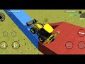 ✅jcb 3dx backhoe loader with passenger new mod bus simulator indonesia android gameplay