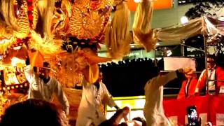 新居浜太鼓祭り　２０１６　庄内太鼓台　イオンモール新居浜