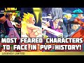 Most Feared Characters To Face In PvP History Of Dragon Ball Legends