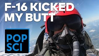 Flying in an Air Force F-16 | I PUKED 3 TIMES 🤮