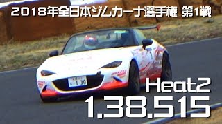 2018全日本ジムカーナ第1戦 DL功誠会シンシアロードスター Ht2