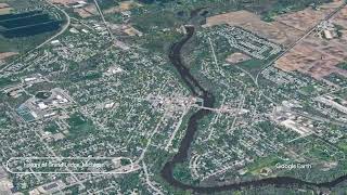 The history of Grand Ledge, Michigan