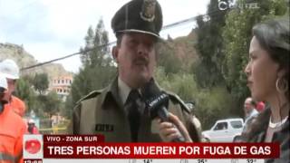 Tres obreros de YPFB mueren al intentar controlar una fuga de gas