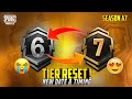A7 Royal Pass & New Premium Crate Release Date | Tier Reset New Timing | Free Mythic For All | PUBGM