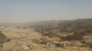 塙町 花粉飛散風景